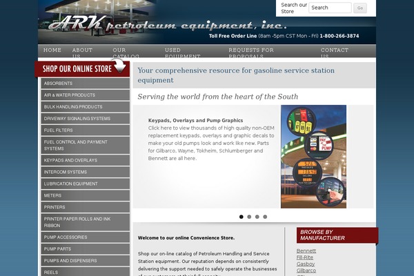 benfordfueling.com site used Arkpetro
