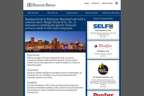 bengurbryan.com site used Bengur-bryan