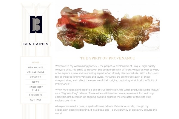 benhaineswine.com site used Benhaines