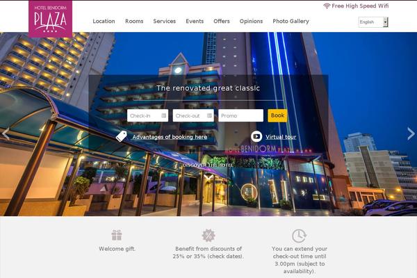 benidormplaza.com site used Hotel-benidorm-plaza-2018