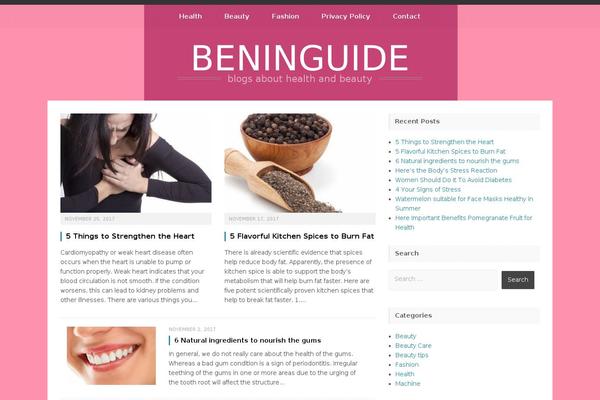 beninguide.com site used Perkins