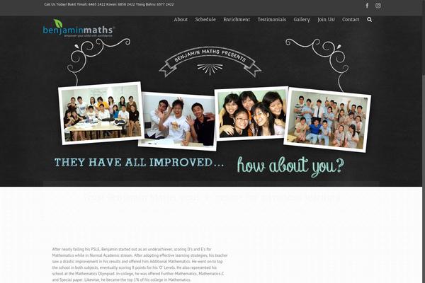benjaminmaths.com site used Benmaths