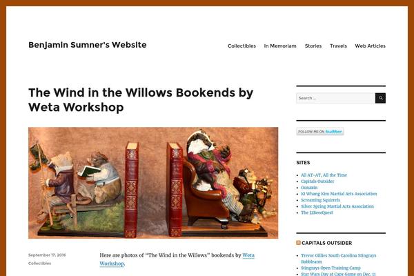 Twenty Fifteen theme site design template sample