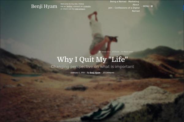 benjihyam.com site used Literatum