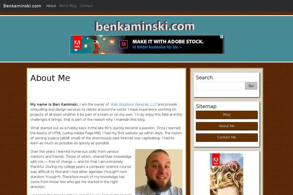 benkaminski.com site used Bkc