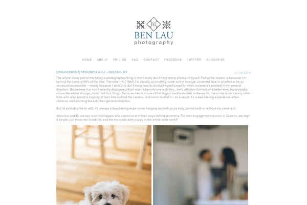 ProPhoto 5 theme site design template sample
