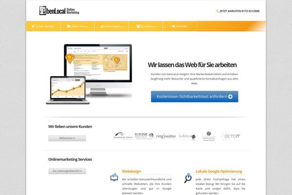 benlocal.de site used Benlocal