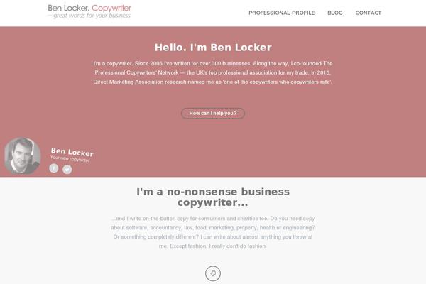 Less-master theme site design template sample