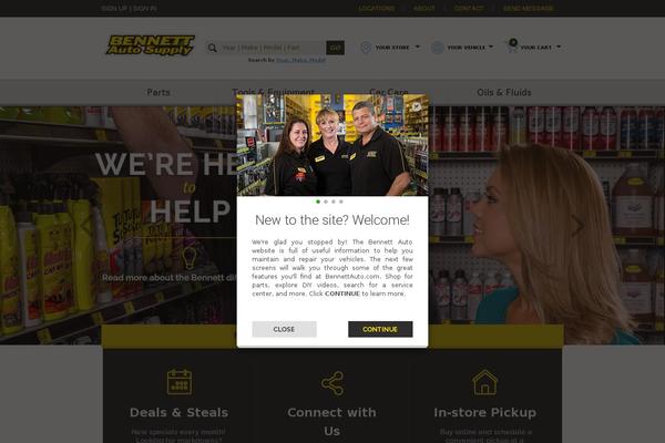 bennett WordPress theme, websites list used bennett theme bennett theme websites examples