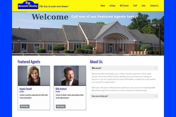 WP Residence theme site design template sample
