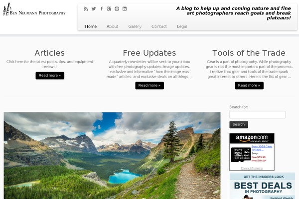 Customizr theme site design template sample