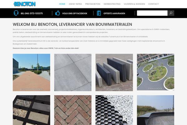 benoton.nl site used Snshadona