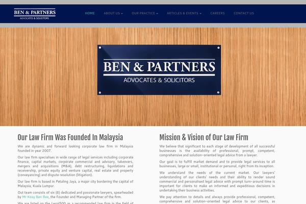 benpartners.com site used Benpartners