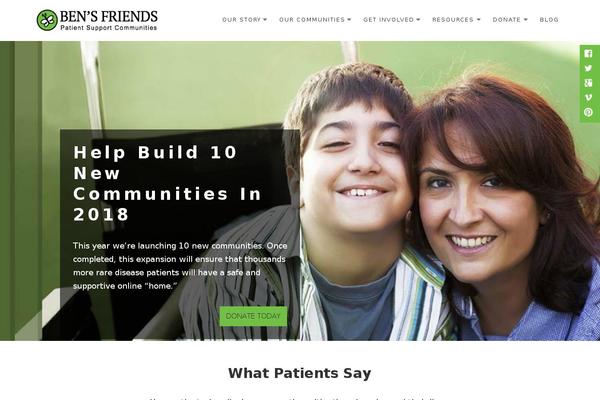bensfriends.org site used Benevolent-pro