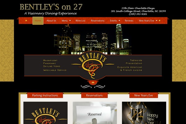 The Restaurant theme site design template sample