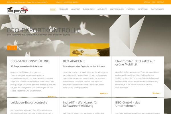 beo-software.de site used GymBase