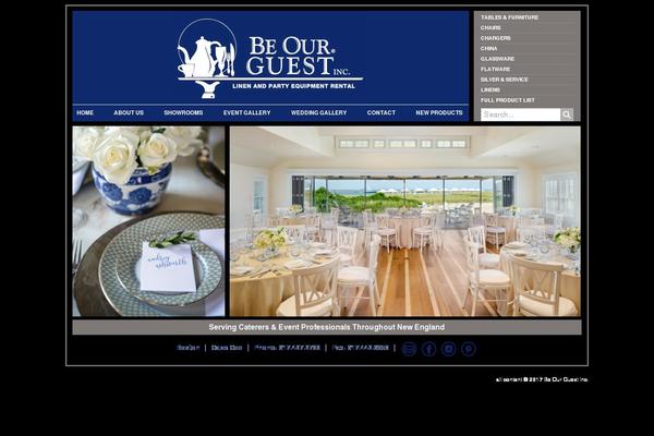 beourguestpartyrental.com site used Beourguest-2015