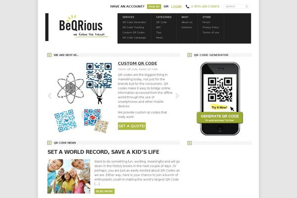 beqrious.com site used Beqrious