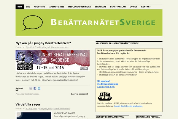 berattarnatet.se site used Berattarnatet