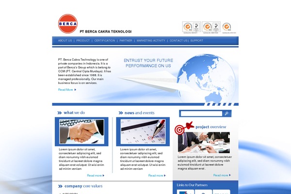 bercacakra.com site used Barcacakra