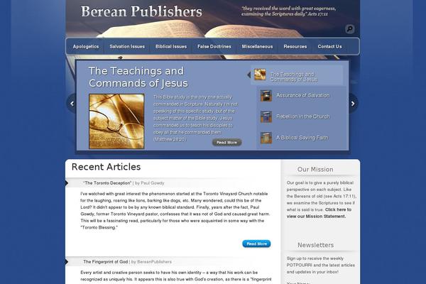 bereanpublishers.com site used Polished