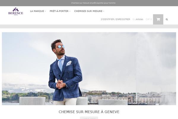 berence.ch site used Ubershop