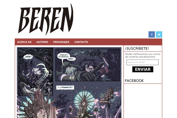 berencomic.com site used Beren