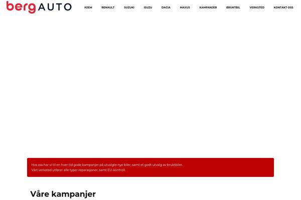 berg-auto.com site used Autopro