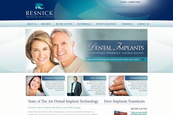 bergenimplantdentist.com site used Resnick