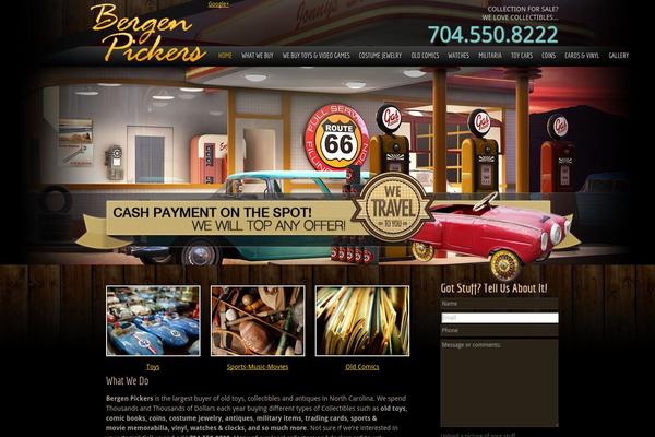 bergenpickers.com site used Bergen-pickers