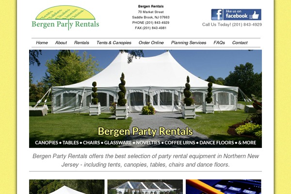 bergenrentals.com site used Hitek