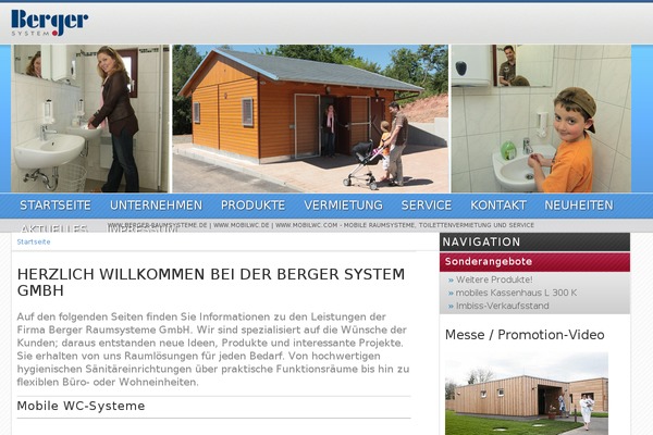 berger-raumsystem theme websites examples
