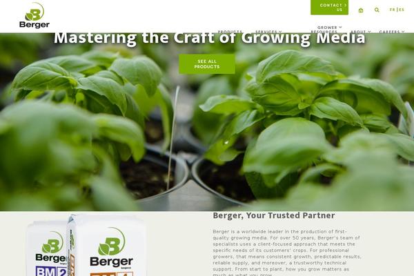 berger.ca site used Berger