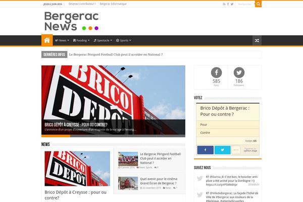 Sahifa theme site design template sample