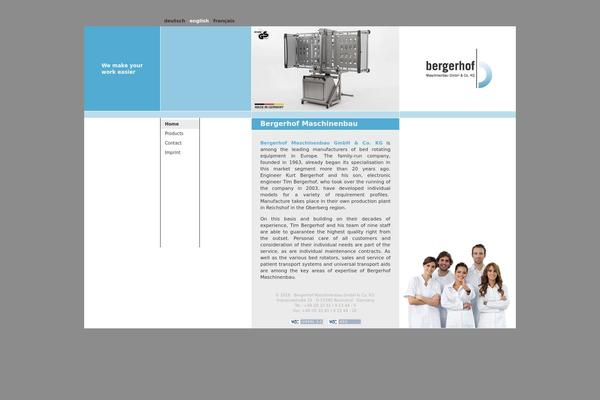 bergerhof-maschinenbau.com site used Bergerhof