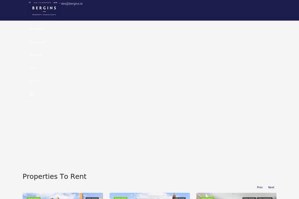 Houzez theme site design template sample