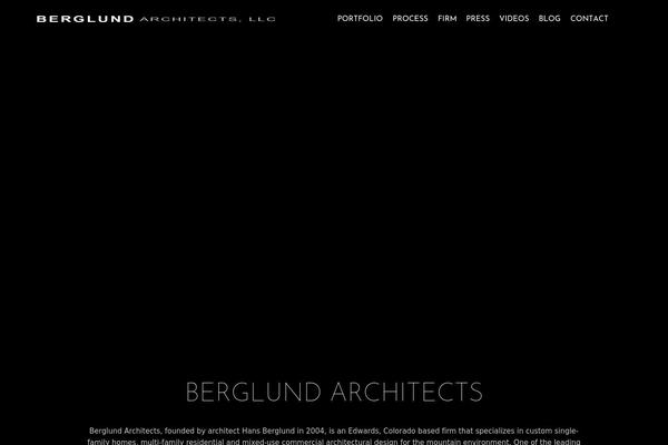 berglundarchitects.com site used Confluence