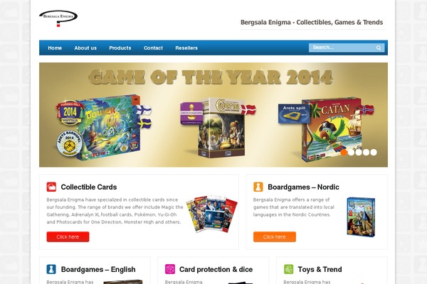 bergsala-enigma theme websites examples