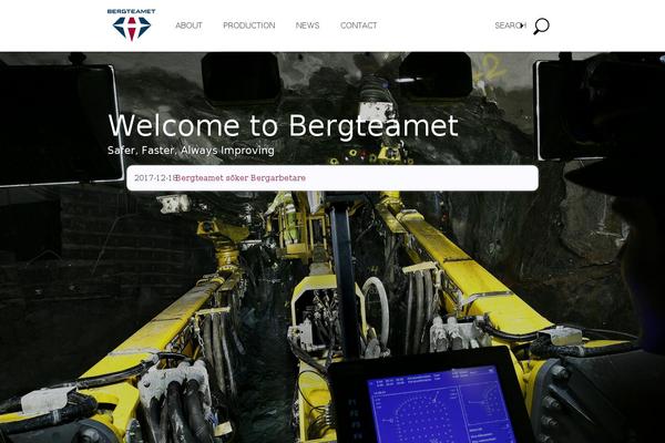 bergteamet.se site used Bergteamet