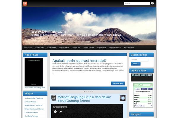 Graphene theme site design template sample