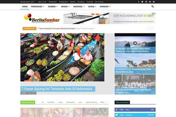 beritasumbar.com site used Beritasumbar
