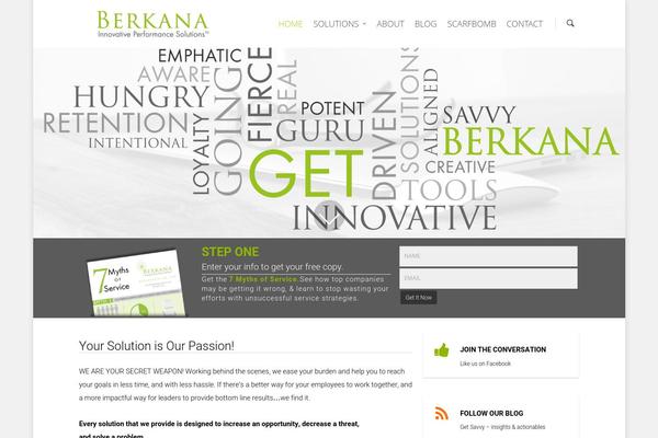 Salient theme site design template sample