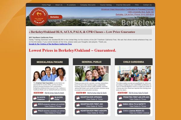 berkeleycprclasses.com site used Wordpressorange2