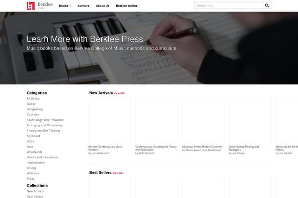 berkleepress.com site used Berkleepress