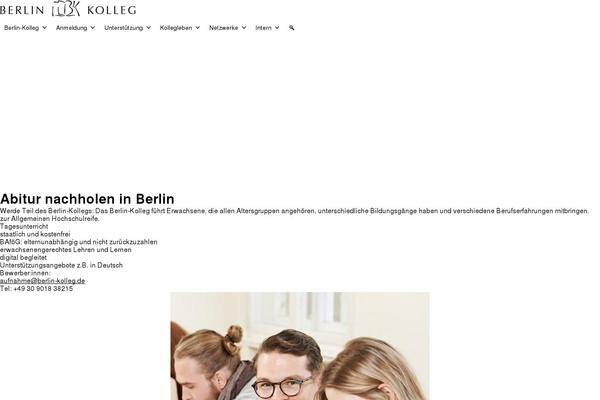 berlin-kolleg.de site used Bktheme2023