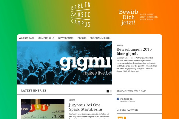 berlin-music-campus.de site used Bmc