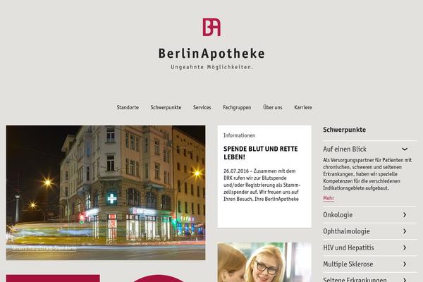 berlinapotheke.de site used Berlinapotheken