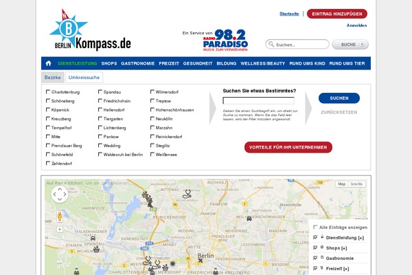 berlinkompass.de site used Regiomarken