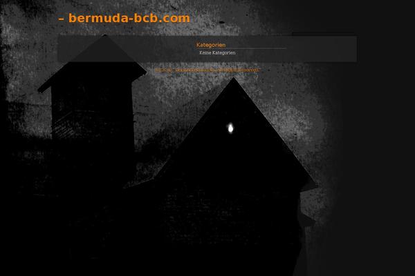 Haunted-house theme site design template sample