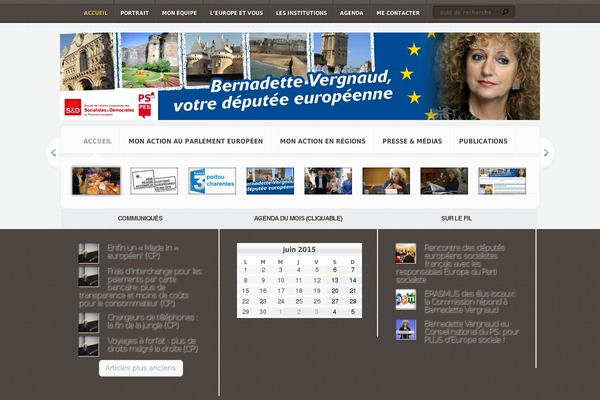 bernadettevergnaud.eu site used Aggregateoriginal